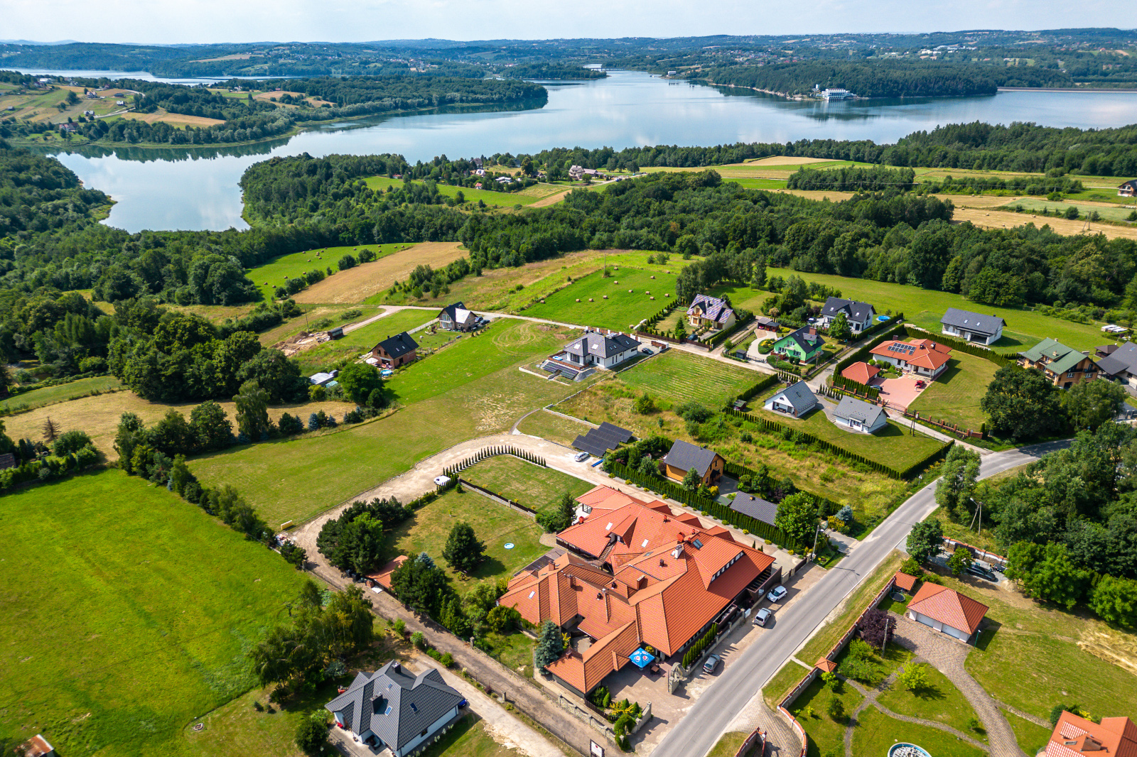 Stara Kuźnia – widok z lotu ptaka